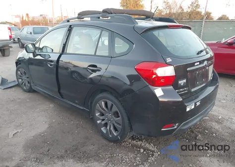 2013 Subaru Impreza 2.0I Sport Limited from USA, damaged, VIN JF1GPAU66D2856479